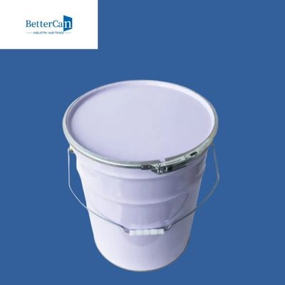 खरीदें 16एल मेटल पेंट बकेट पेल बीपीए फ्री 5 गैलन बकेट ड्रम ढक्कन के साथ online manufacture