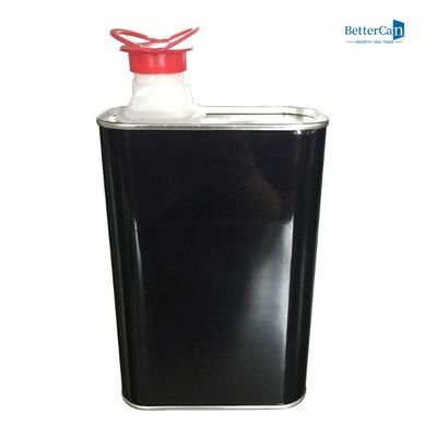 खरीदें ISO9001 कस्टम इंजन ऑयल टिन खाली स्क्वायर पेंट डिब्बे 1 लीटर online manufacture
