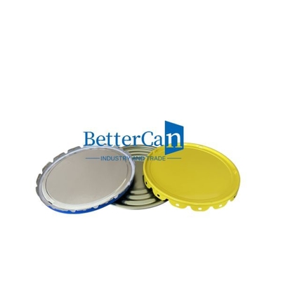 खरीदें Flower Lug Lid Tin Pail Cover With Foam Strip UN Lid 0.38mm For Tin Can online manufacture