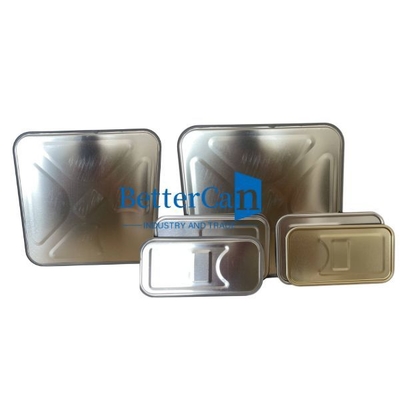 खरीदें 0.28mm Square Tin Components 18liter Square Gold OEM Tin Accessories online manufacture