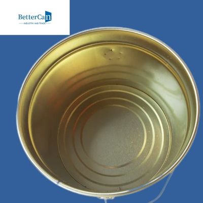 ISO9001 5 गैलन एल्यूमीनियम बाल्टी, चित्रित धातु बाल्टी