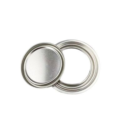 1 लीटर ट्रिपल तंग ढक्कन रिंग्स सादा टिन कैन घटक लीवर ढक्कन D108mm D105mm