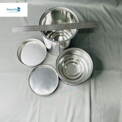 OEM गोल 250ml टिन पेंट डिब्बे 500ml पेंट कंटेनर औद्योगिक