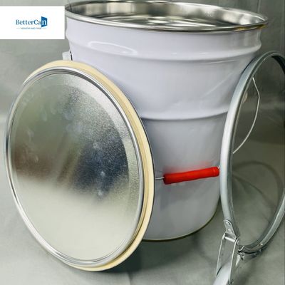 OEM खाली लेपित 10 लीटर कैन के लिए पेंट पैकेजिंग यूके धातु