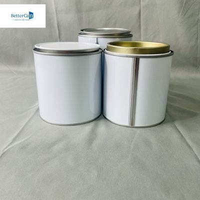 500ml गोल रासायनिक 250ml खाली पेंट डिब्बे 0.23mm मोटाई